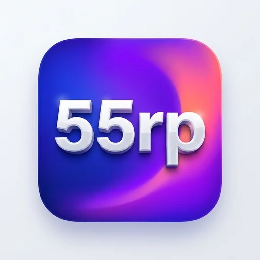55rp Logo - Resmi